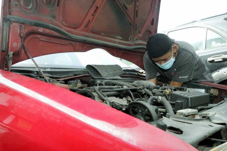 bengkel mengangkut kenderaan rosak
