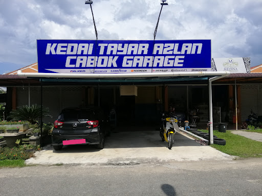 Kedai Tayar dan towing motor azlan