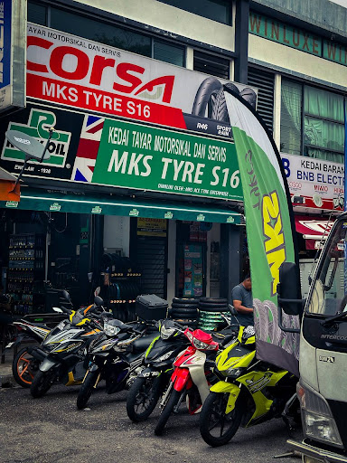 MKS Tyre S16, Shah Alam, Selangor - Kedai Tayar Motorsikal Shah Alam