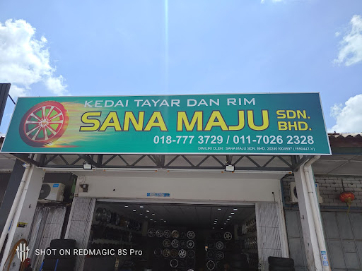 Sana maju sdn.bhd kedai tyar dan rim