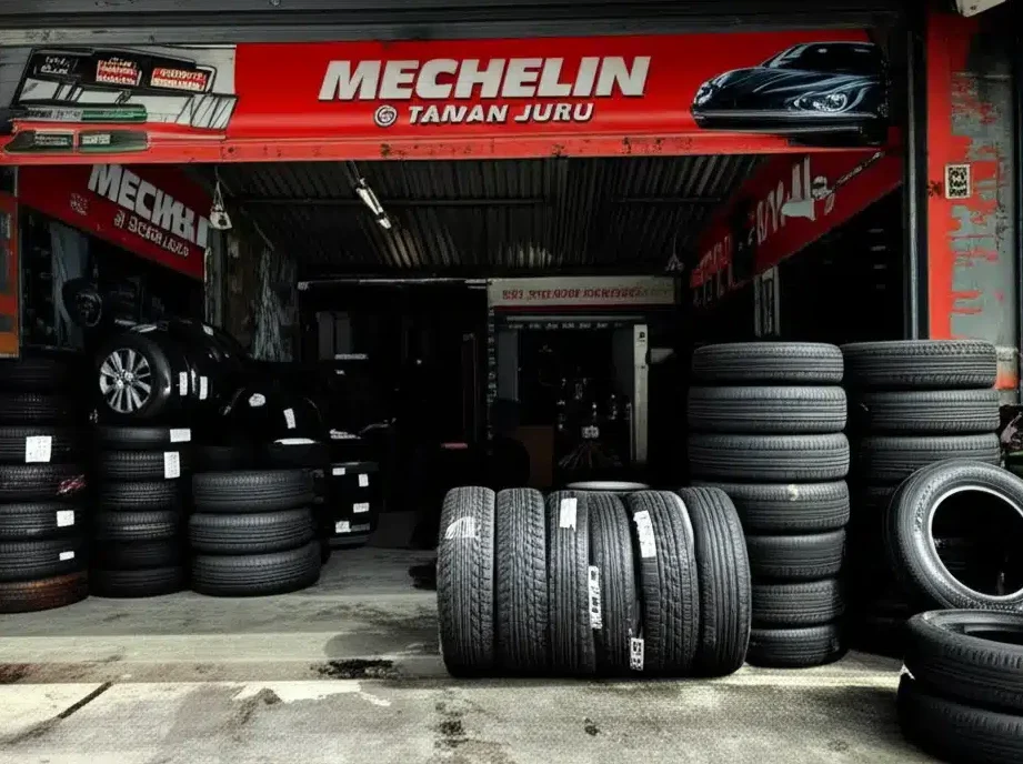 kedai tayar motor terbaik di juru