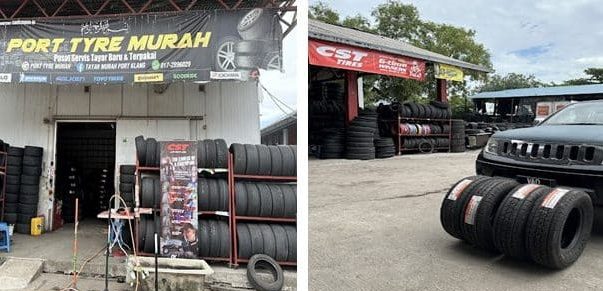 kedai tayar motor terbaik di pantai cenang