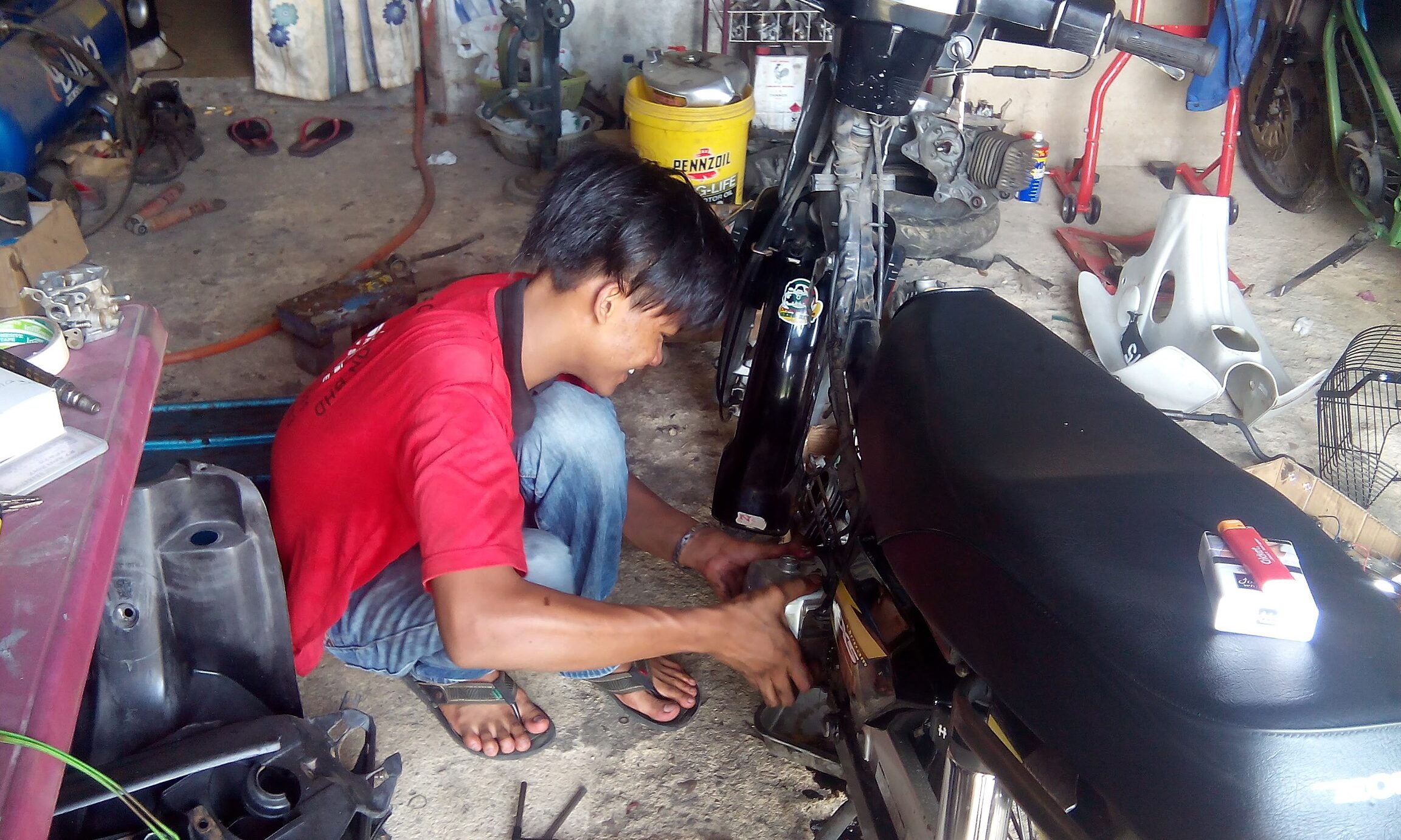mr workshop entmenjual dan membaiki motosikal