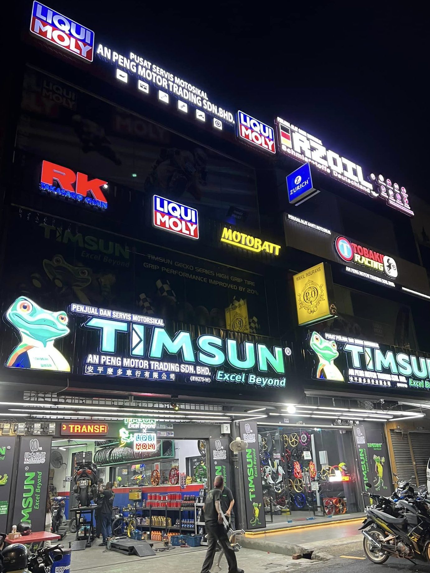 timsun franchise kluang bpm motor